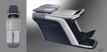 2025 Lincoln Navigator Interior Design Sketch